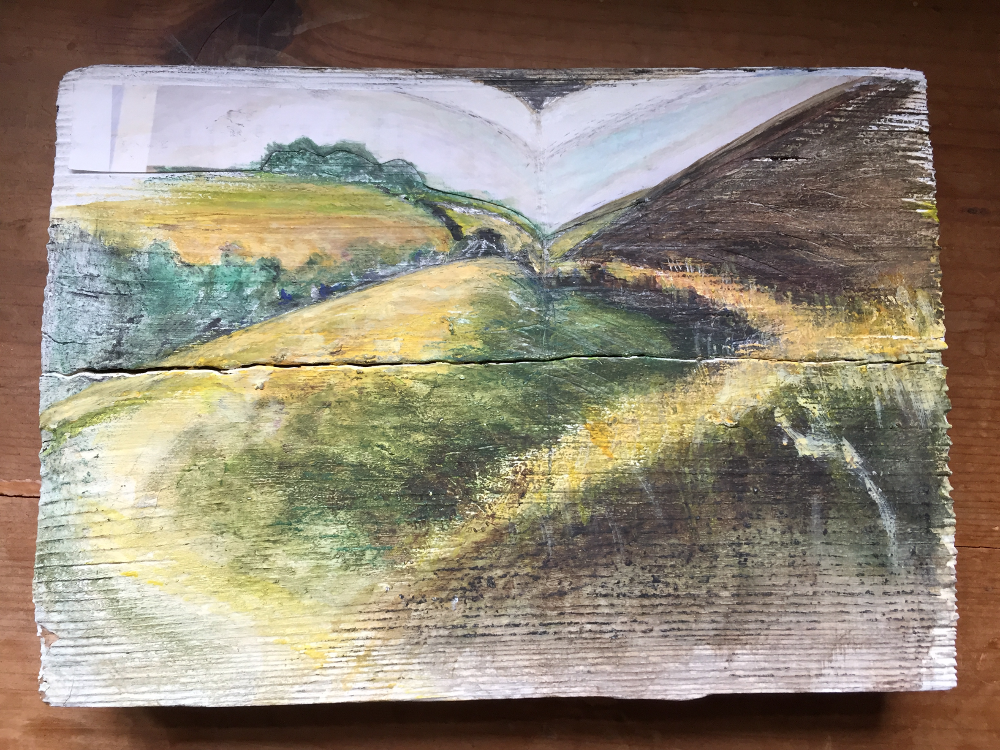 'Homage to Samuel Palmer' by Jan Woolf