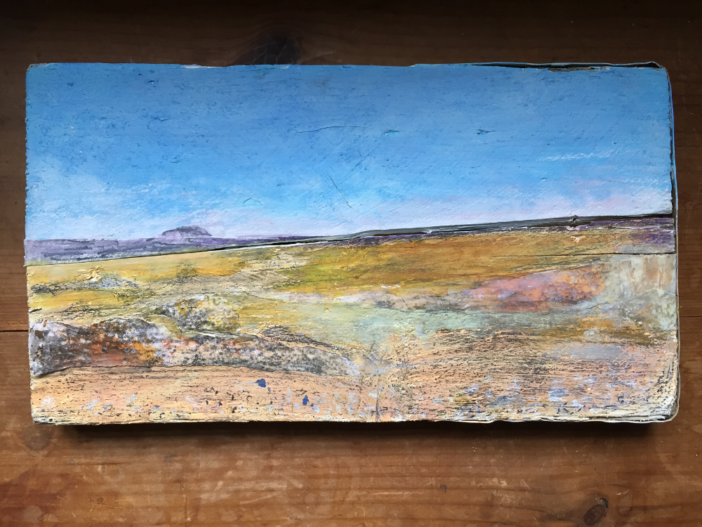 'Cracked Fantasy - Jordan landscape' by Jan Woolf