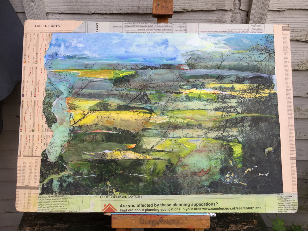 'Hascombe Hill' by Jan Woolf