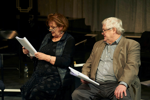 Cockpit Theatre, Maggie Steed, Peter Wight, The Man with the Gold